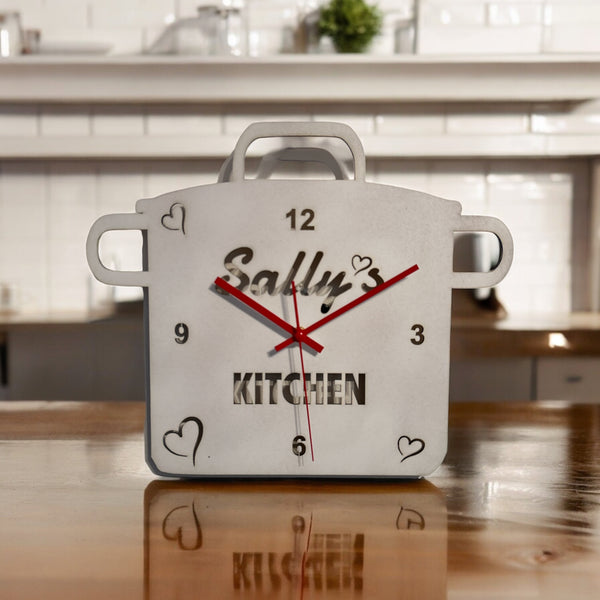 Personalised Kitchen Clock - Your Unique Timepiece!