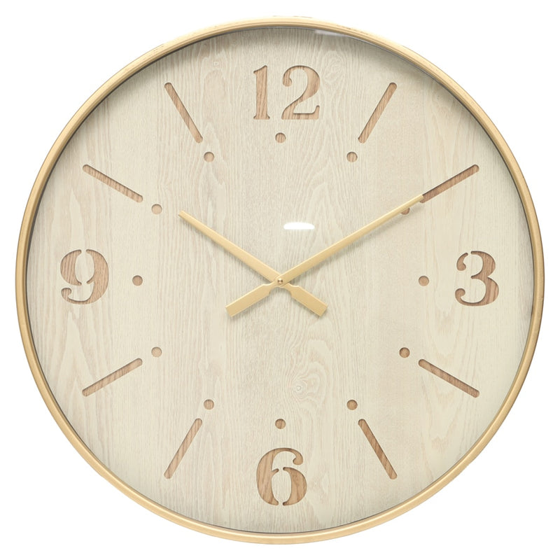 XL Aura Clock With Glass Front 60 X 6 CM