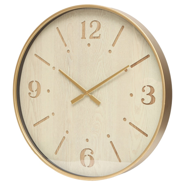 XL Aura Clock With Glass Front 60 X 6 CM