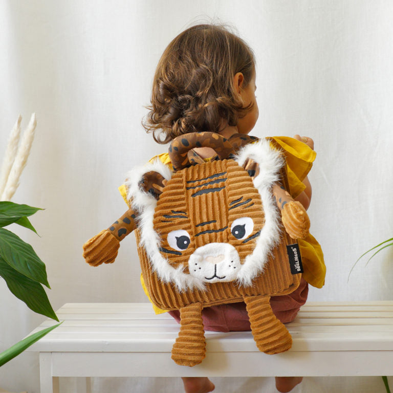 Speculos The Tiger Corduroy Backpack