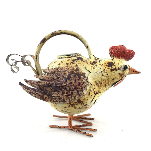 Rust Colour Decorative Chicken Watering Can 28 X 15 X 25CM