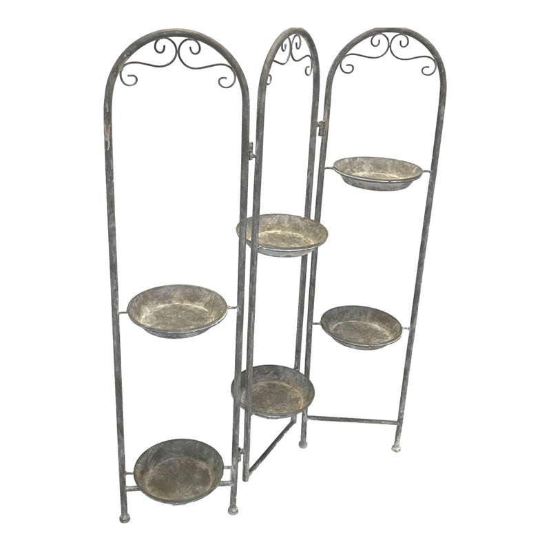 Arched Baroque Potplant Stand Screen 74 x 18 x 100cm