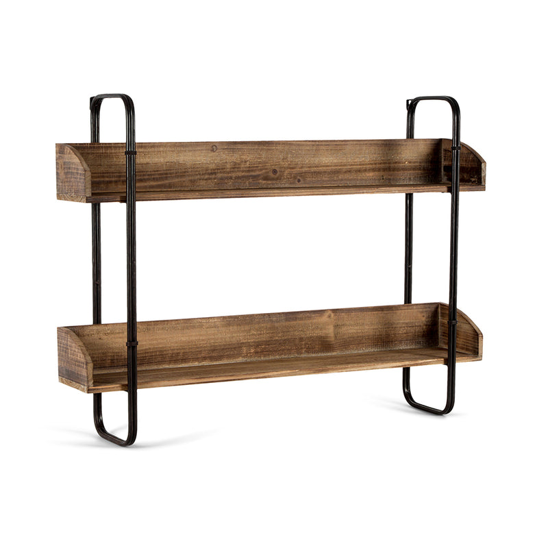 Industro Chic Hanging Wall Shelves 81 X 17 X 61CM