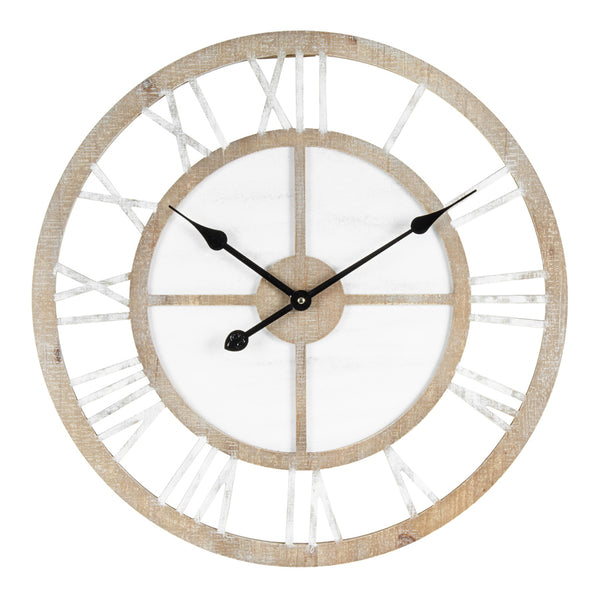 XL Scandi Geometric Wall Clock 60X5CM