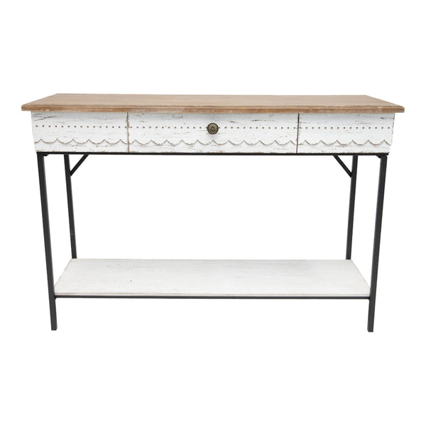 French Cottage Console Table 120 x 40 x 80cm