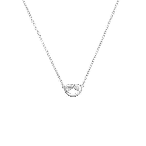 Sterling Silver knot necklace