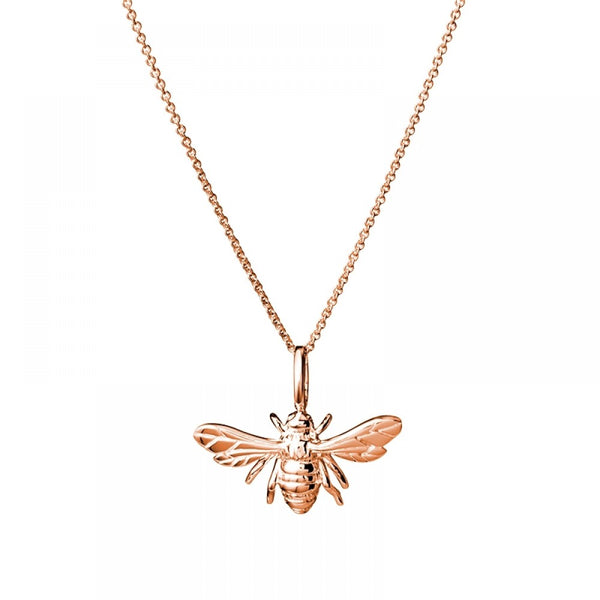 Sterling Silver necklace with bee pendant