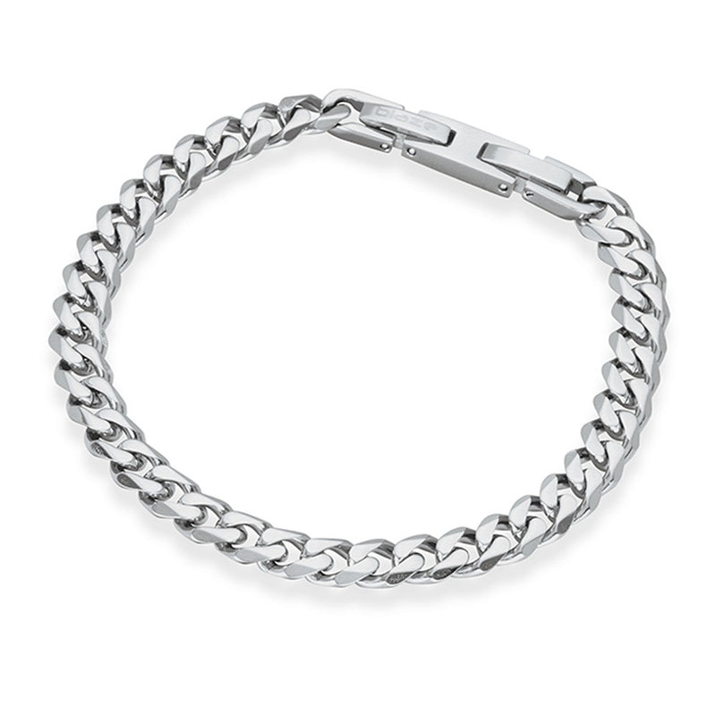 Stainless Steel 6mm cuban link bracelet.