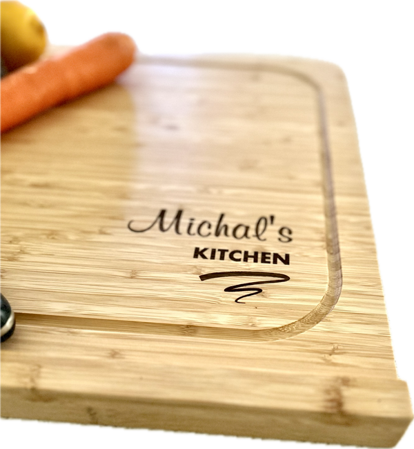 Large Bamboo Cutting Board with Personalisation